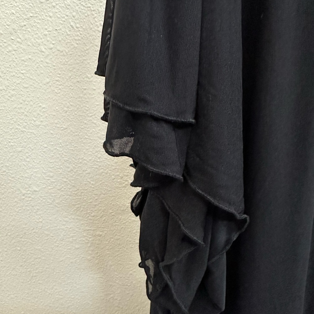 NWT Torrid | Deep Black Stretch Top - Picture 3 of 3